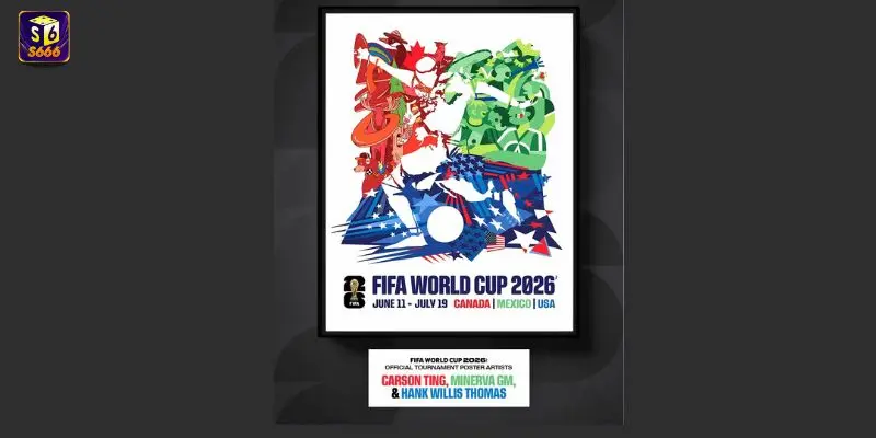 Poster World Cup 2026 qua các phiên bản tùy chỉnh tại 16 thành phố chủ nhà