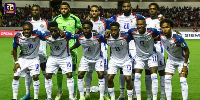 Placeholder - Sơ đồ chiến thuật dự kiến 4-2-3-1 của Haiti